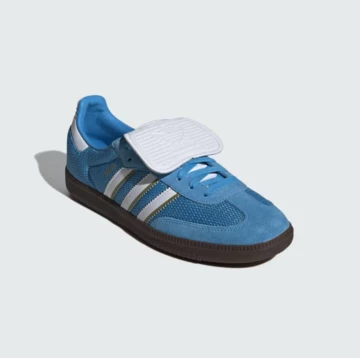 adidas Samba LT Pack Blue leicht schräg von vorne