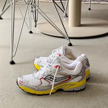 Saucony Pro Grid Ride 1 White Buttercup