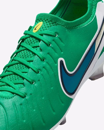 Nike Tiempo Legend 10 Elite Stadium Green Upper Details