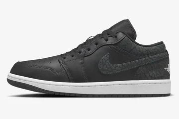 Jordan 1 Low Black Elephant Außenseite