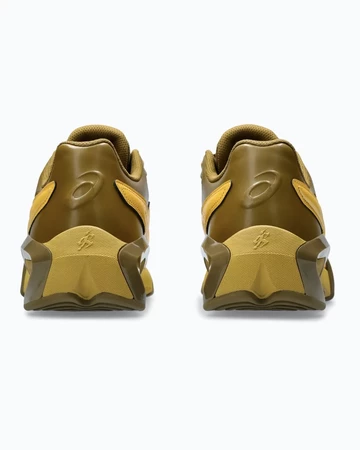 Kiko Kostadinov ASICS Gel-Teremoa Medallion Yellow von Hinten