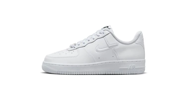 Air Force 1 Just Do It Jewel Swoosh White