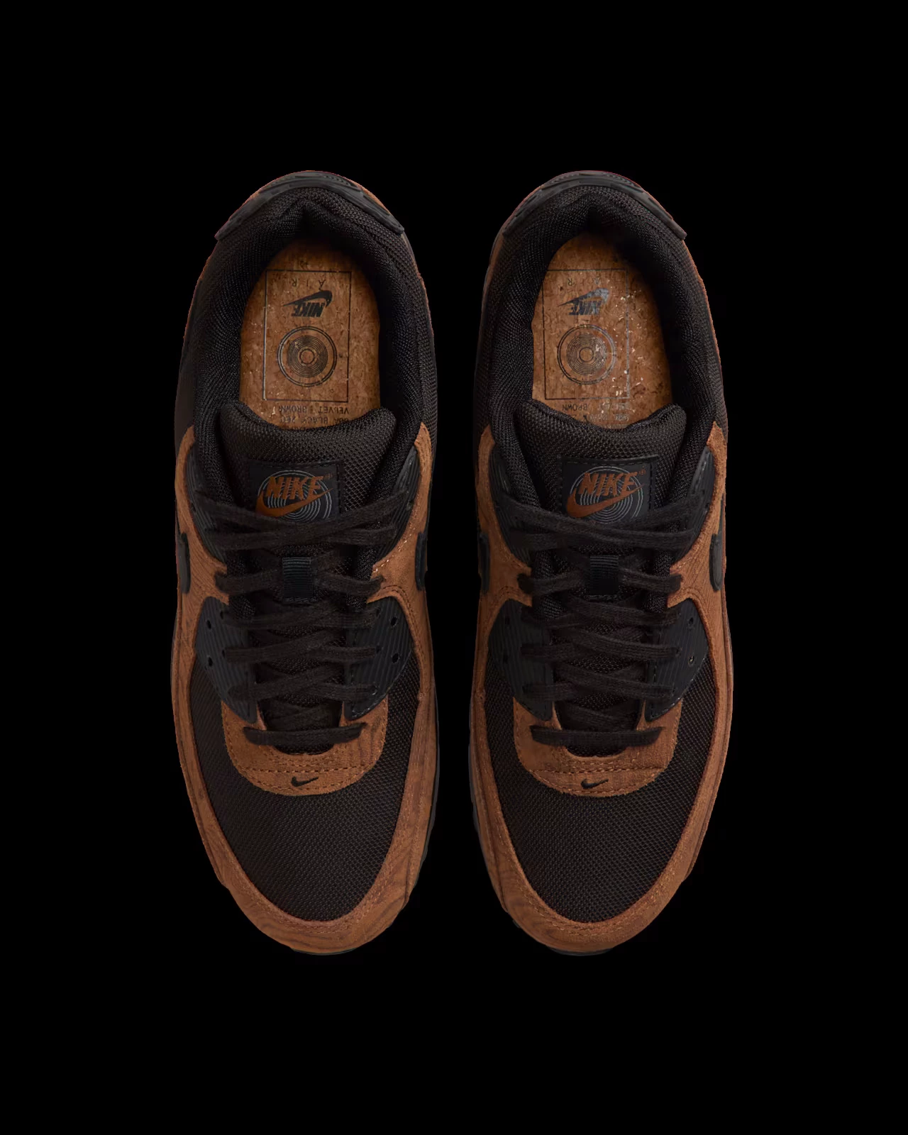 Nike Air Max 90 Premium Light British Tan Velvet Brown IQ0283 281 Size 11 Men Nike Air Max 90 Light British Tan / Velvet Brown drops March  main image 2