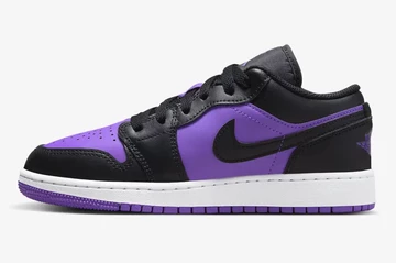 Jordan 1 Low GS Purple Venom Innenseite