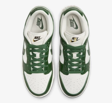 Dunk Low Green Ostrich - Oben