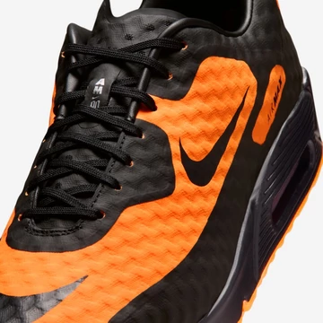 Nike Air Max 90 Bright Citrus Hypervenom Upper Details