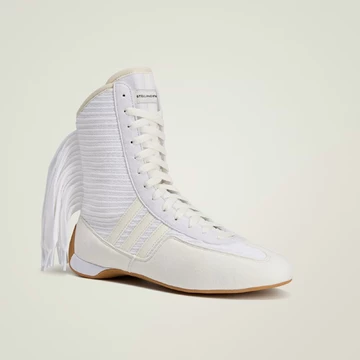 Stella McCartney x adidas Rasant V3 Cloud White Schräg seitlich