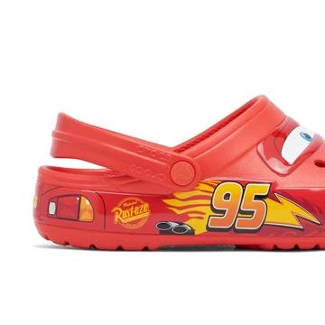 Crocs Classic Clog Lightning McQueen details