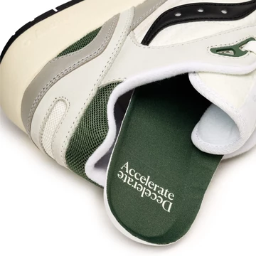 Asphaltgold Saucony Shadow 6000 Light Grey Detail Sohle