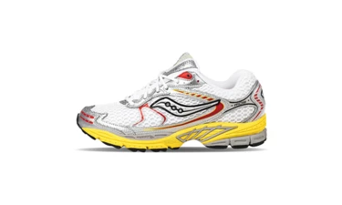 Saucony Pro Grid Ride 1 White Buttercup