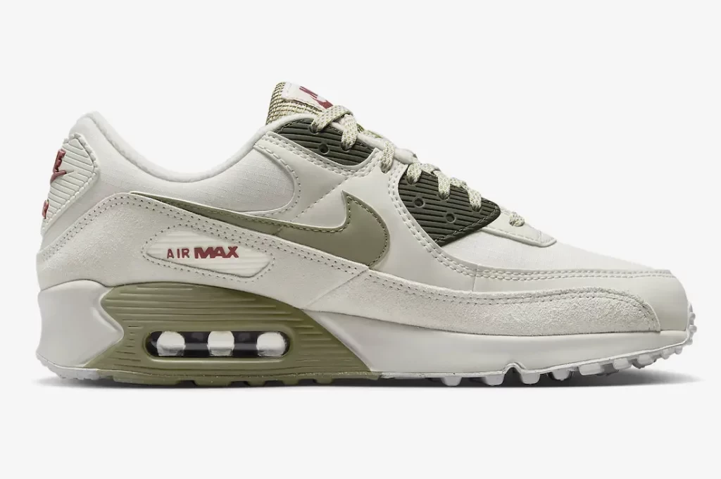 Nike air max 90 premium neutral olive/medium olive hotsell