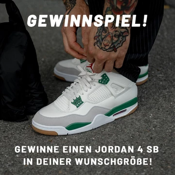 Nike SB x Jordan 4 Pine Green - Giveaway