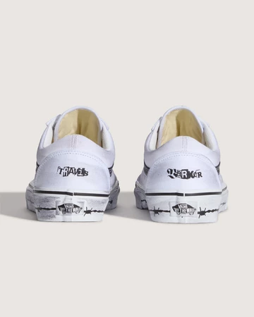 Travis Parker x Vans Old Skool White