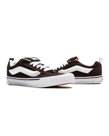 Vans Knu Skool Brown White Außen- und Inneseite