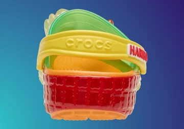 Haribo x Crocs Classic Clog von hinten