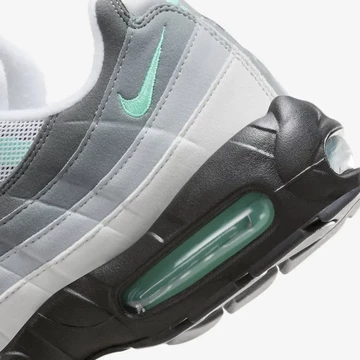 Air Max 95 Hyper Turquoise Detail Ferse