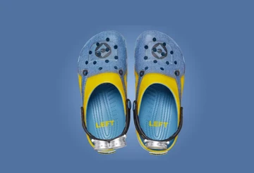 Minions Crocs Classic Clog von oben