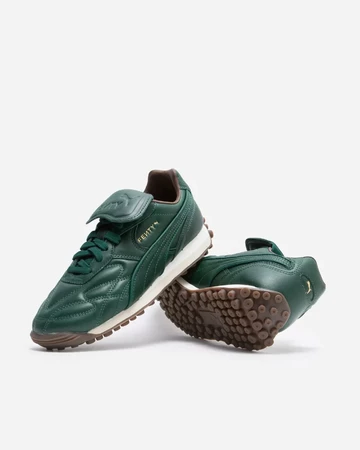 Fenty Puma Avanti Green beide schuhe trapiert