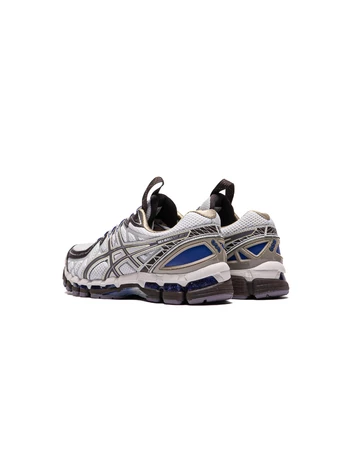 Kiko Kostadinov x ASICS UB10-S Gel-Kayano 20 Pack Grey Paar schräg von hinten