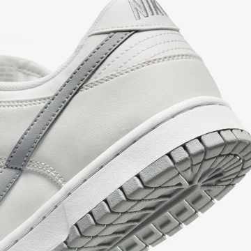 Dunk Low White Smoke Grey - Ferse Detail