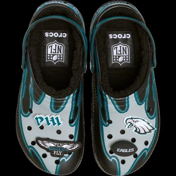 NFL x Crocs Classic Lined Clog Eagles Paar