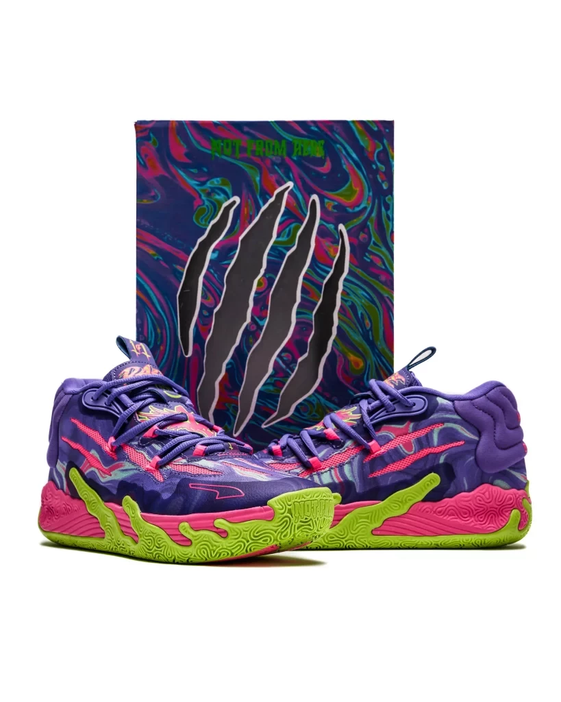 【PUMA】LaMelo Ball MB.03 Toxic★378916-01★Purple Glimmer Buty do koszykówki MB.03 Toxic | | PUMA
