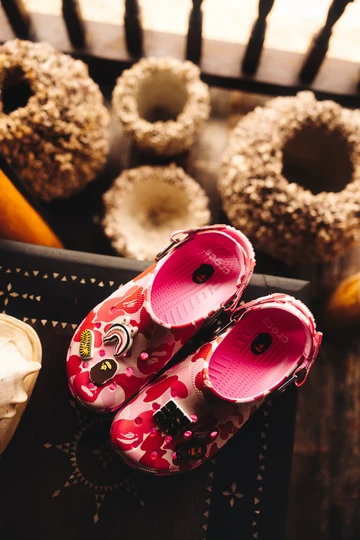 BAPE x Crocs Clog Pink Mood