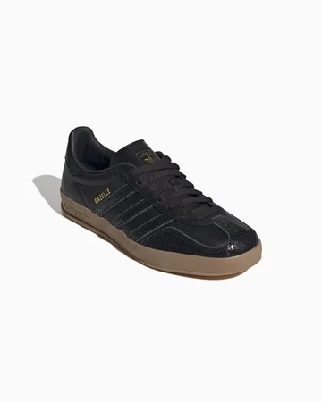 adidas Samba Snakeskin Pack black schräg frontal