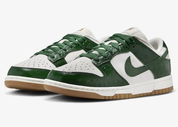 Dunk Low Green Ostrich