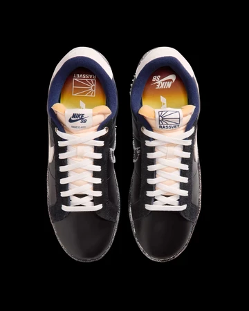 Rassvet x Nike SB Zoom Tennis Classic Blue Void von oben