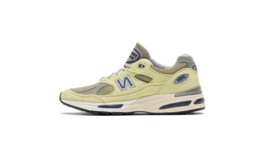 New Balance 991v2 Made in England Green Banana