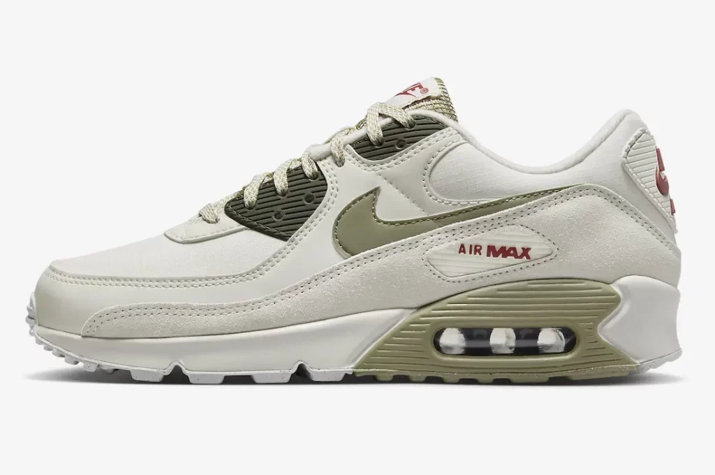 Nike air max 90 08 olive trainers best sale