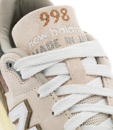 Concepts New Balance 998 Sea Salt Detail Zunge