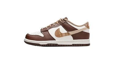 Dunk Low GS Brown Plaid