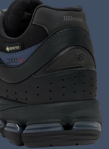 JJJJound x New Balance 2002R Gore-Tex Black Detailbild