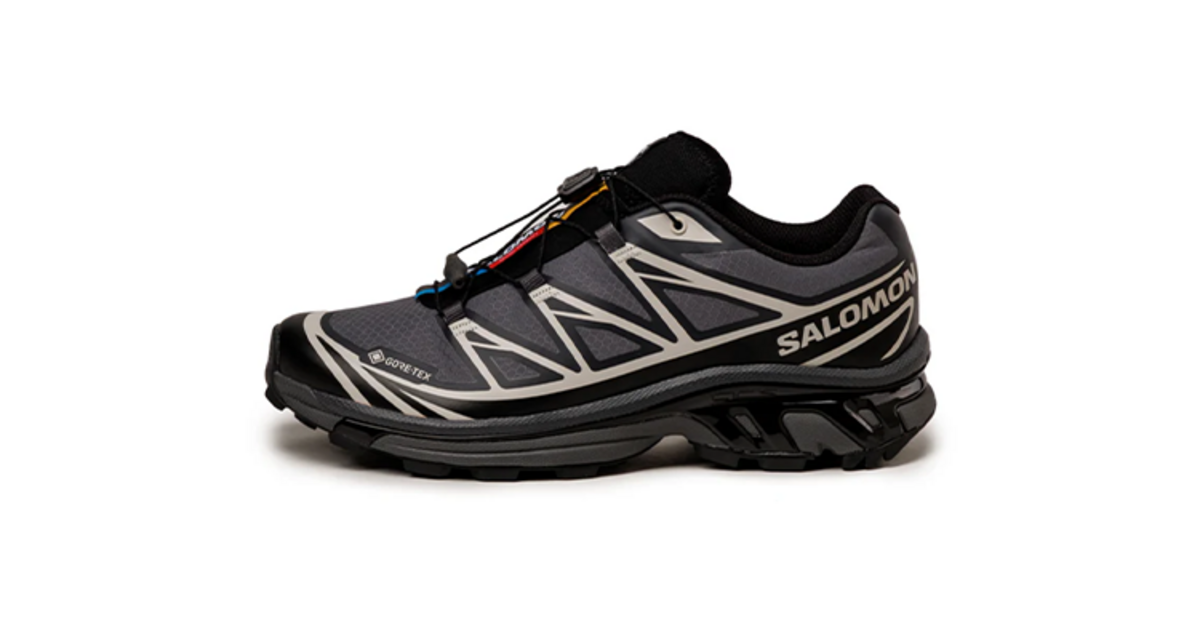 靴 SALOMON XT-6 Gore-Tex Black Ebon.y 28CM. Salomon XT-6 Gore-Tex 