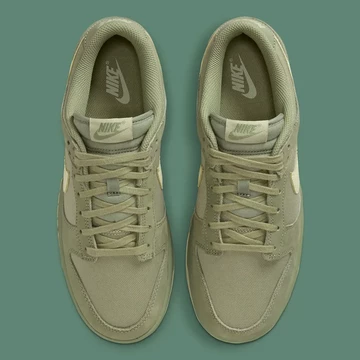Dunk Low Premium Oil Green von oben