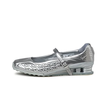 Nike Shox Z Calistra Metallic Silver Außenseite