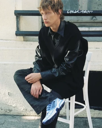 MM6 Maison Margiela Salomon Pro Advanced Blue On Feet