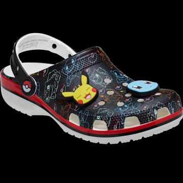 Pokémon x Crocs Classic Clog Starters schräg