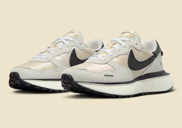 Nike Phoenix Waffle White Black Paar