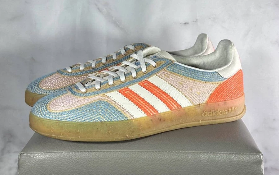 adidas gazelle silver green womens Adidas Gazelle Indoor Sean Wotherspoon Mylo