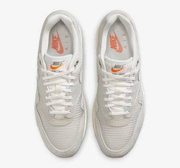 Air Max 1 Light Iron Ore Orange - Oben