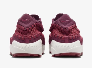 Nike Air Footscape Woven Night Maroon von Hinten