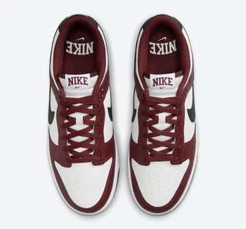 Dunk Low Dark Team Red von Oben