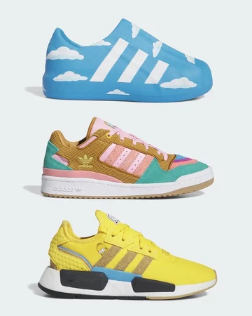 The Simpsons adidas Pack alle Silhouetten