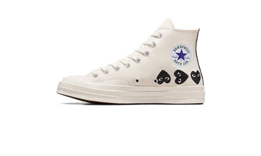 CDG Converse Chuck 70 Hi Milk Heart