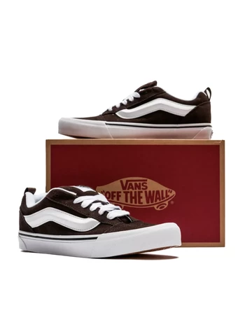 Vans Knu Skool Brown White Box