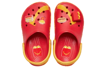 McDonalds x Crocs Clog Happy Meal von oben