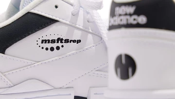 Jaden Smith New Balance MSFTSrep 0.01 Close Up